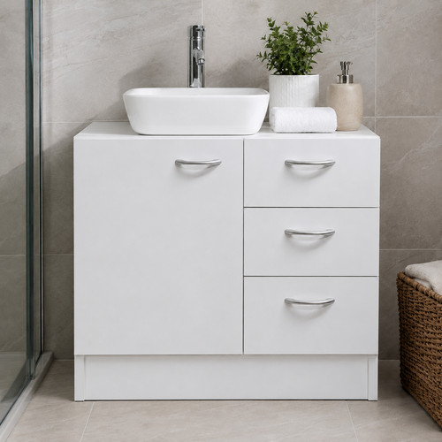 Under sink bathroom cabinet - under,