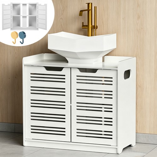 White under sink bathroom - white, under-sink