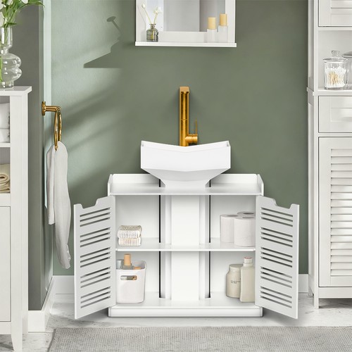Under sink white bathroom - white,