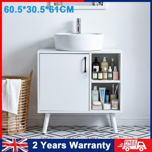 White bathroom under sink - white,