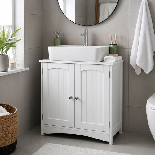 Under sink bathroom cabinet - bathroom,